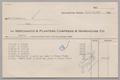 Text: [Invoice from Merchants & Planters Compress & Warehouse Co., March 31…