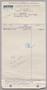 Text: [Account Statement for Straus-Frank Company, May 1950]