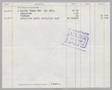 Thumbnail image of item number 1 in: '[Invoice for Balance Due to Cartier Inc., July 1957]'.