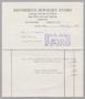 Text: [Invoice for Services for Mrs. D. W. Kempner, November 1959]