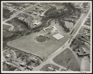 Primary view of object titled '[Aerial Photograph of McCree Park from Northwest #2]'.