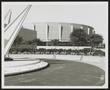 Primary view of [Modern Art Sculpture in Front of Dallas Memorial Auditorium]
