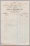 Text: [Invoice for Balance Due to Geo. A. Reyder Co., March 1953]