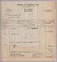 Text: [Invoice for Items Sold to Harris Kempner, Esq., October 1946]