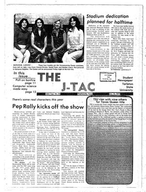 Primary view of object titled 'The J-TAC (Stephenville, Tex.), Vol. 58, No. 20, Ed. 1 Thursday, October 13, 1977'.