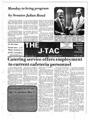 Primary view of object titled 'The J-TAC (Stephenville, Tex.), Vol. 59, No. 9, Ed. 1 Thursday, April 6, 1978'.