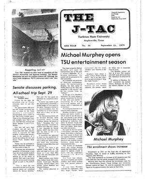 Primary view of object titled 'The J-TAC (Stephenville, Tex.), Vol. 60, No. 16, Ed. 1 Thursday, September 13, 1979'.