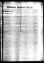 Newspaper: Upshur County Echo (Gilmer, Tex.), Vol. 19, No. 36, Ed. 1 Thursday, J…