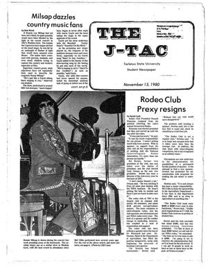 Primary view of object titled 'The J-TAC (Stephenville, Tex.), Ed. 1 Thursday, November 13, 1980'.