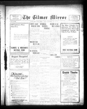Primary view of object titled 'The Gilmer Mirror (Gilmer, Tex.), Vol. 8, No. 135, Ed. 1 Monday, August 20, 1923'.