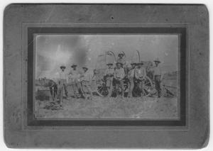 Primary view of object titled 'Figure 2 Ranch Hands with wagon'.
