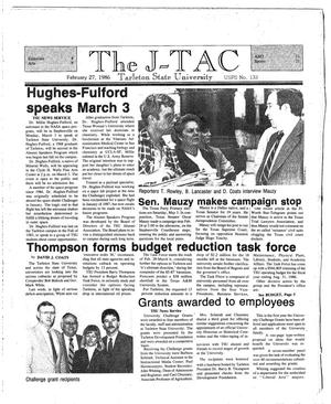 Primary view of object titled 'The J-TAC (Stephenville, Tex.), Ed. 1 Thursday, February 27, 1986'.