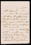 Primary view of [Letter from M. L. Durant to Mr. Prewet - March 29, 1861]