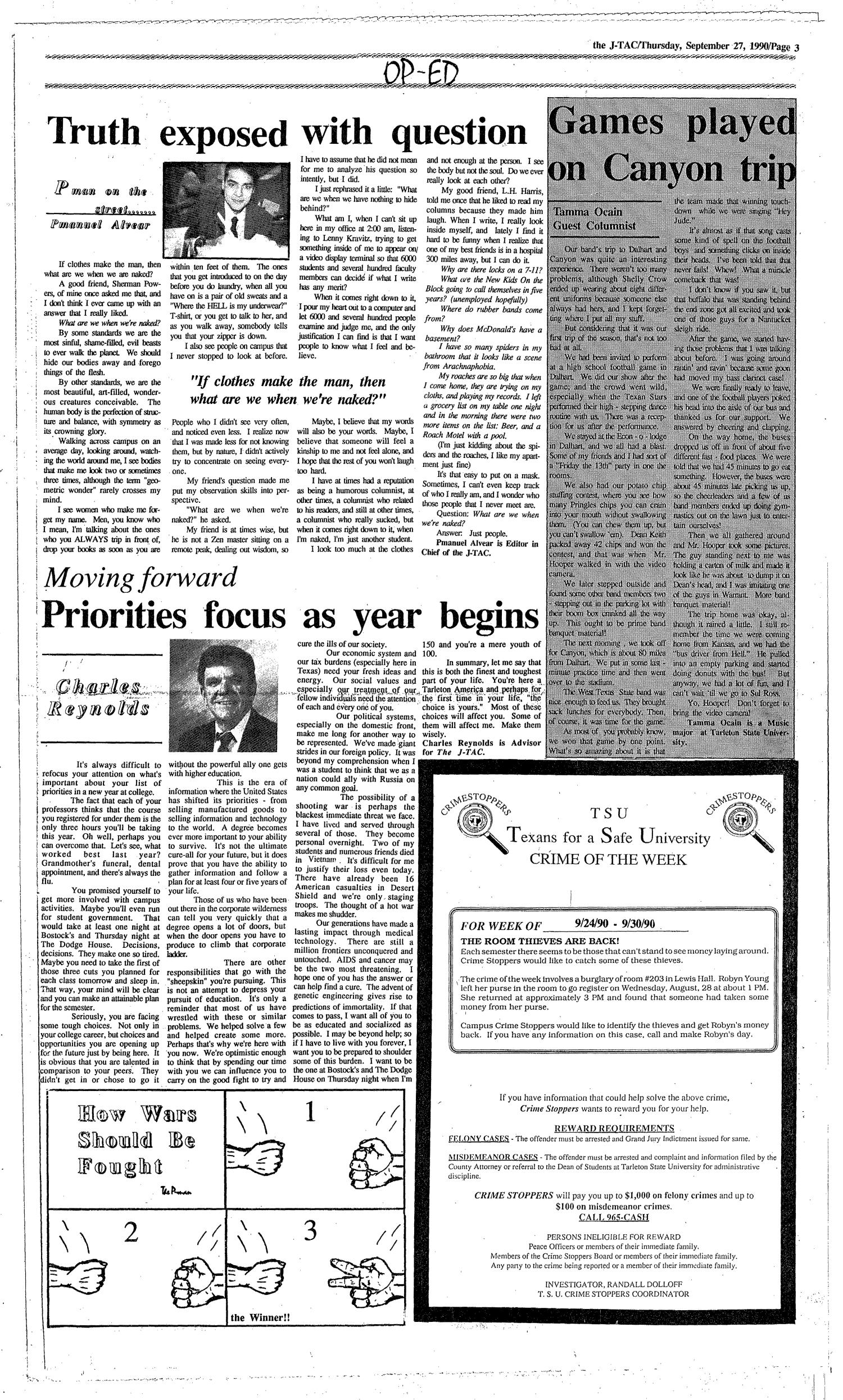 The J-TAC (Stephenville, Tex.), Ed. 1 Thursday, September 27, 1990
                                                
                                                    [Sequence #]: 3 of 8
                                                