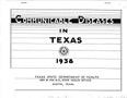 Report: Communicable Diseases in Texas: 1938