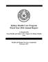 Report: Texas Kidney Health Care Program Annual Report: 2016