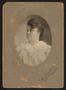 Photograph: [Portrait of an Unknown Woman in a White Dress]