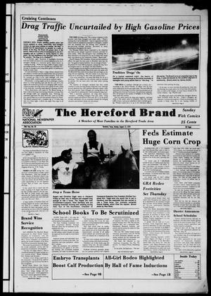 Primary view of object titled 'The Hereford Brand (Hereford, Tex.), Vol. 78, No. 29, Ed. 1 Sunday, August 12, 1979'.