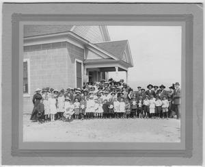 Primary view of object titled 'Presbyterian Church with Presbyterian and Baptist Congregations'.