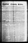 Primary view of Upshur County Echo. (Gilmer, Tex.), Vol. [11], No. 41, Ed. 1 Thursday, August 20, 1908