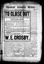 Newspaper: Upshur County Echo. (Gilmer, Tex.), Vol. 14, No. 29, Ed. 1 Thursday, …