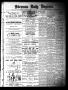 Thumbnail image of item number 1 in: 'Sherman Daily Register (Sherman, Tex.), Vol. 2, No. 83, Ed. 1 Tuesday, March 1, 1887'.