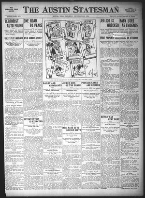 Primary view of object titled 'The Austin Statesman (Austin, Tex.), Ed. 1 Saturday, September 22, 1906'.