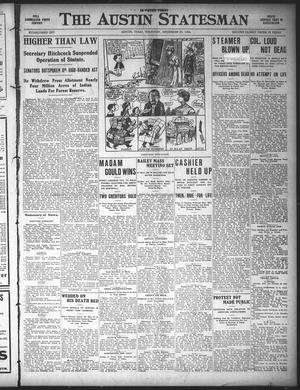 Primary view of object titled 'The Austin Statesman (Austin, Tex.), Ed. 1 Thursday, December 20, 1906'.