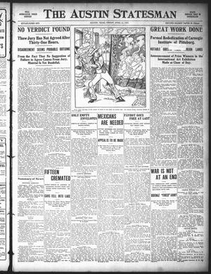 Primary view of object titled 'The Austin Statesman (Austin, Tex.), Ed. 1 Friday, April 12, 1907'.
