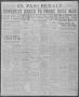 Primary view of El Paso Herald (El Paso, Tex.), Ed. 1, Monday, September 29, 1919