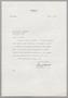 Letter: [Letter from Deryl Hart to Harris Leon Kempner , June 17, 1963]