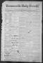 Primary view of Brownsville Daily Herald (Brownsville, Tex.), Vol. NINE, No. 100, Ed. 1, Saturday, October 27, 1900