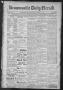 Primary view of Brownsville Daily Herald (Brownsville, Tex.), Vol. NINE, No. 104, Ed. 1, Thursday, November 1, 1900
