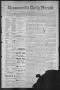 Primary view of Brownsville Daily Herald (Brownsville, Tex.), Vol. NINE, No. 147, Ed. 1, Friday, December 21, 1900