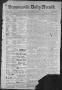 Primary view of Brownsville Daily Herald (Brownsville, Tex.), Vol. NINE, No. 152, Ed. 1, Friday, December 28, 1900