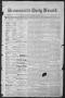 Thumbnail image of item number 1 in: 'Brownsville Daily Herald (Brownsville, Tex.), Vol. NINE, No. 157, Ed. 1, Friday, January 4, 1901'.
