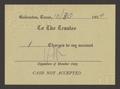 Text: [Authorization for Club Charges, October 30, 1953]