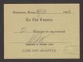 Text: [Authorization for Club Charges, September 18, 1953]