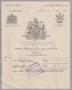 Text: [Invoice for Cashmere from Henry Poole & Co.: July, 1953]