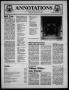 Newspaper: Annotations (Houston, Tex.), Vol. 16, No. 2, Ed. 1, October/November,…