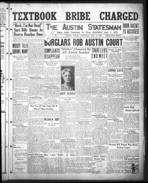 Primary view of object titled 'The Austin Statesman (Austin, Tex.), Vol. 55, No. 300, Ed. 1 Saturday, May 8, 1926'.