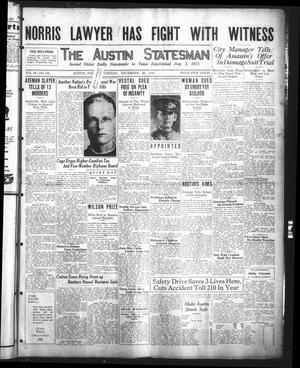 Primary view of object titled 'The Austin Statesman (Austin, Tex.), Vol. 56, No. 144, Ed. 1 Tuesday, December 28, 1926'.