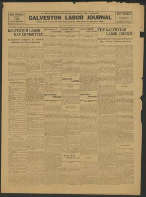 Primary view of object titled 'Galveston Labor Journal (Galveston, Tex.), Vol. 1, No. 45, Ed. 1 Friday, August 27, 1909'.