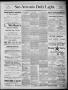Thumbnail image of item number 1 in: 'San Antonio Daily Light (San Antonio, Tex.), Vol. 6, No. 30, Ed. 1, Tuesday, February 23, 1886'.