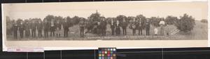 Primary view of object titled 'Excursion party of the Southwestern Land Co. in the Rio Grande Valley'.