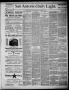Newspaper: San Antonio Daily Light (San Antonio, Tex.), Vol. 6, No. 199, Ed. 1, …