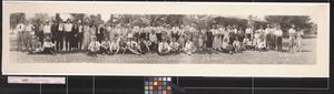 Primary view of object titled 'Excursion party of the Southwestern Land Co. at Sharyland'.