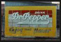 Photograph: [Partially-Restored Dr. Pepper Mural #2]