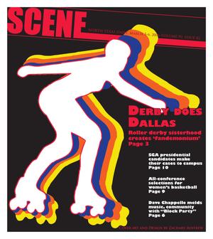 Primary view of object titled 'Scene: North Texas Daily (Denton, Tex.), Vol. 90, No. 82, Ed. 1 Friday, March 3, 2006'.