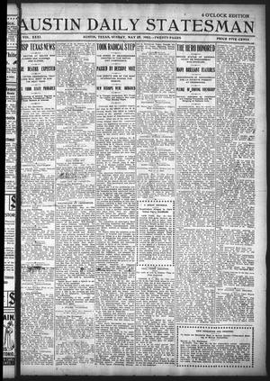 Primary view of object titled 'Austin Daily Statesman (Austin, Tex.), Vol. 31, Ed. 1 Sunday, May 25, 1902'.